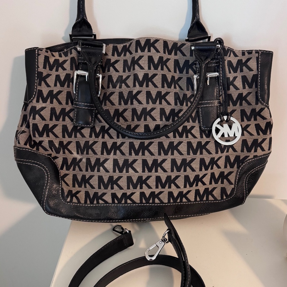 Michael Kors Monogram Satchel